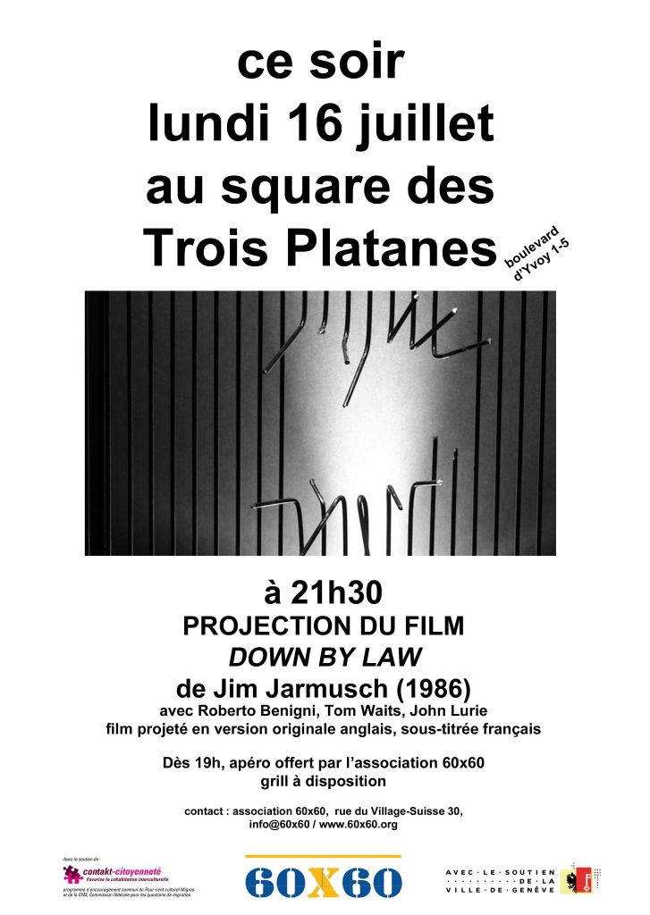 Down by Law au square des Trois Platanes