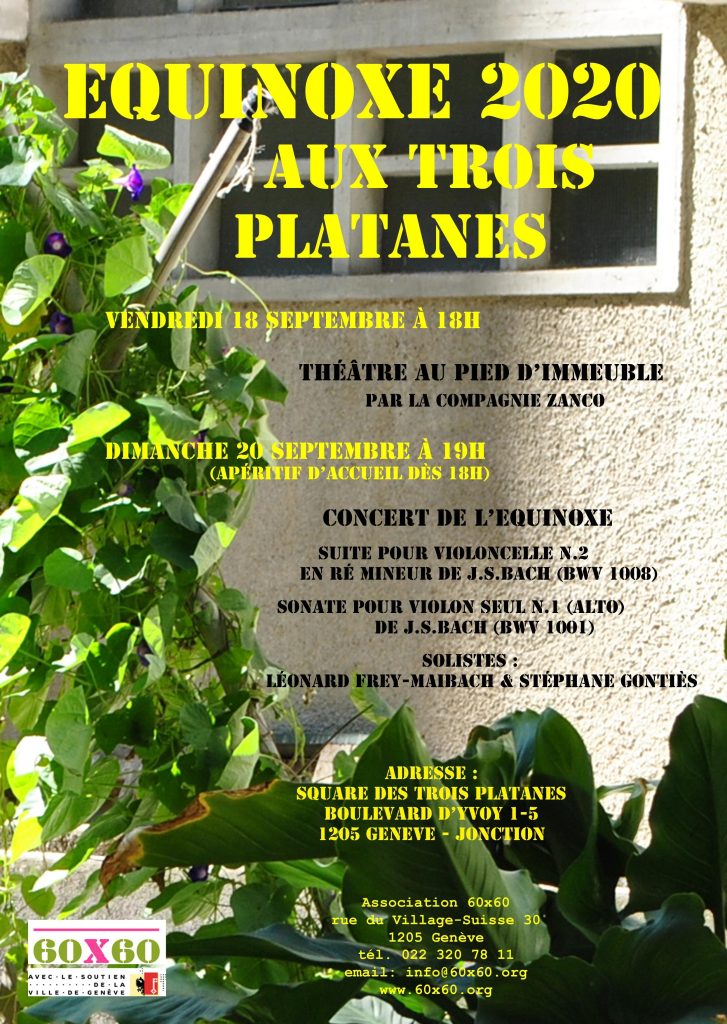 L&rsquo;Equinoxe aux Trois Platanes
