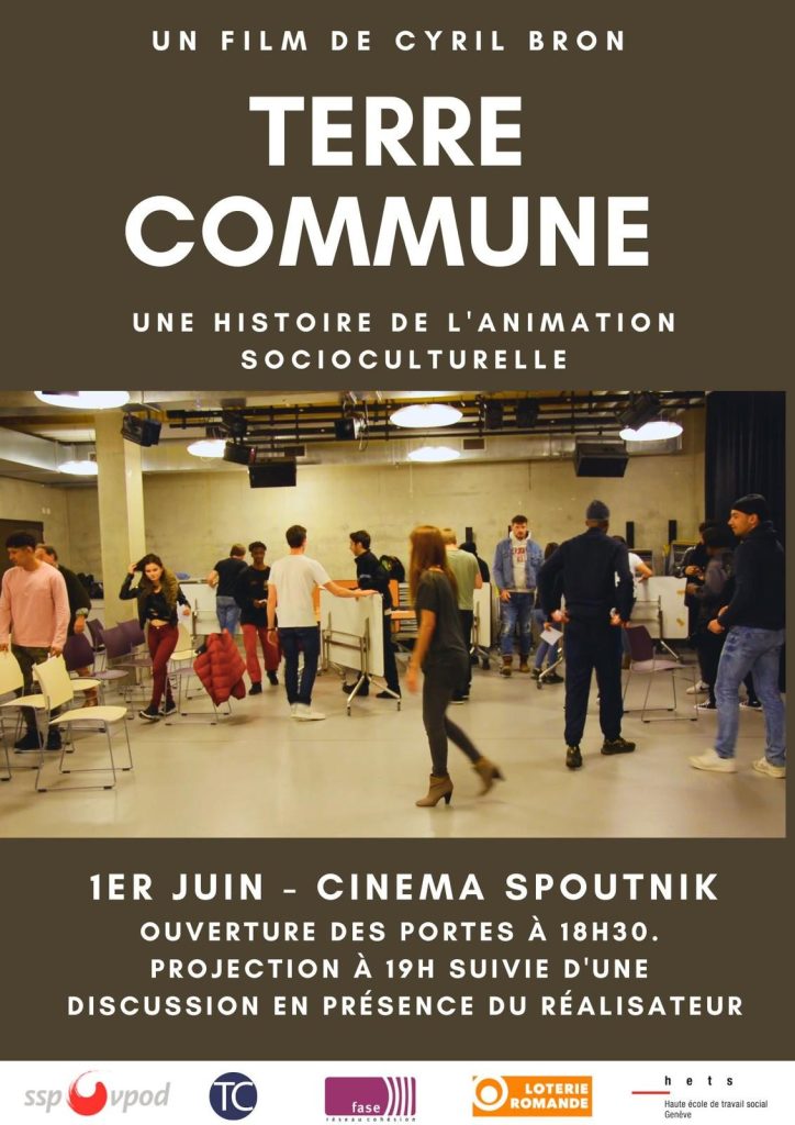 Projection du film Terre commune, de Cyril Bron