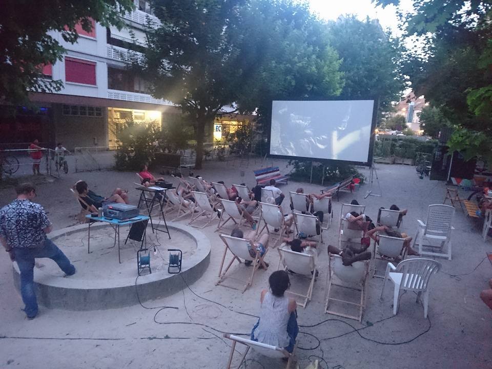 Cinéma en plein air