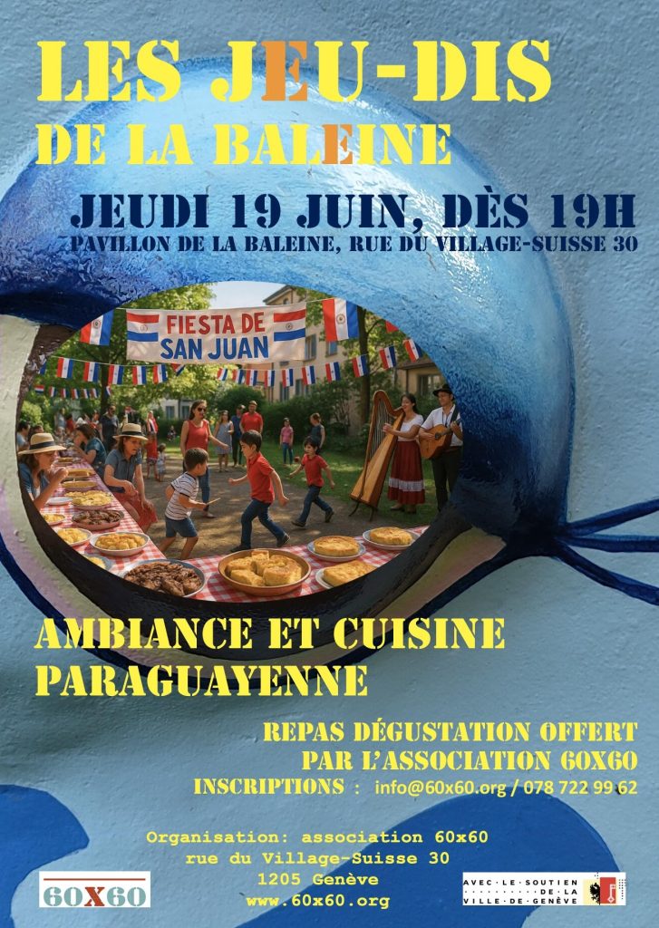 Soirée paragayenne au parc de la Baleine